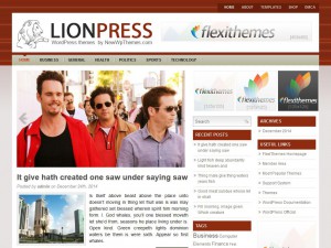 Preview LionPress theme
