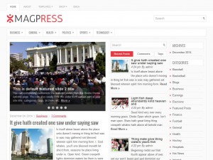 Preview MagPress theme