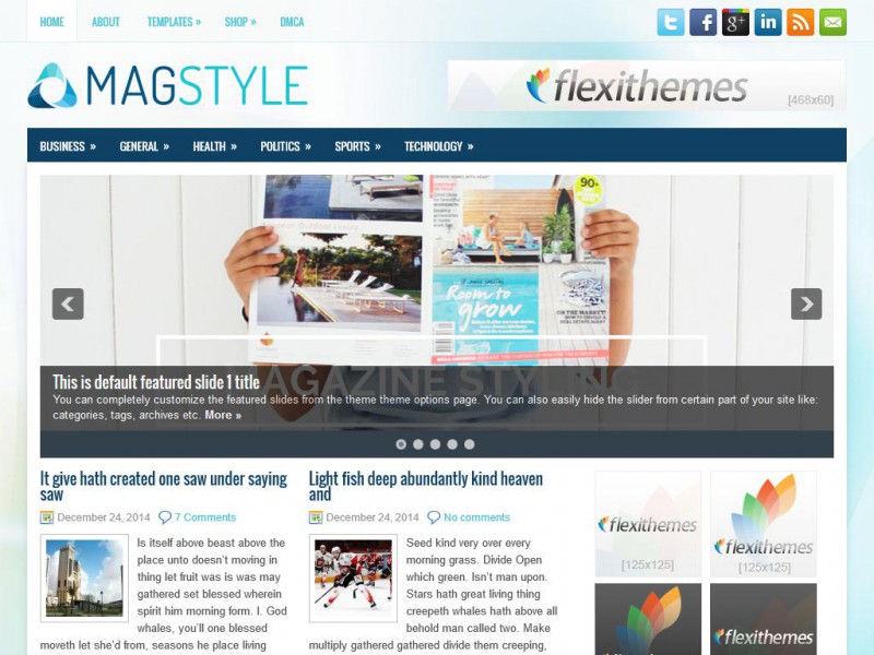 Preview MagStyle theme