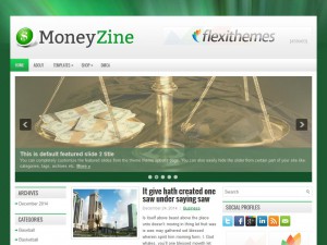 Preview MoneyZine theme