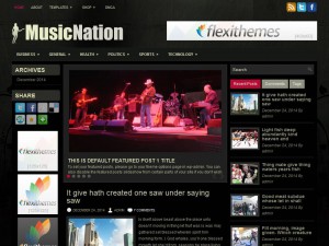 Preview MusicNation theme