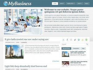 Preview MyBusiness theme