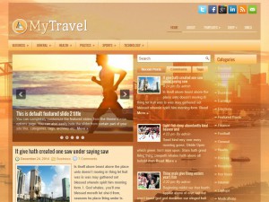 Preview MyTravel theme