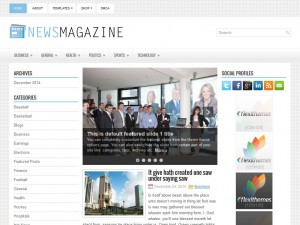 Preview NewsMagazine theme