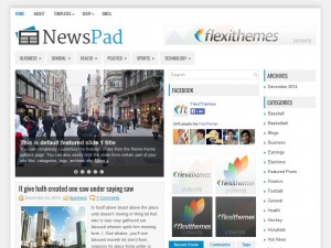 Preview NewsPad theme