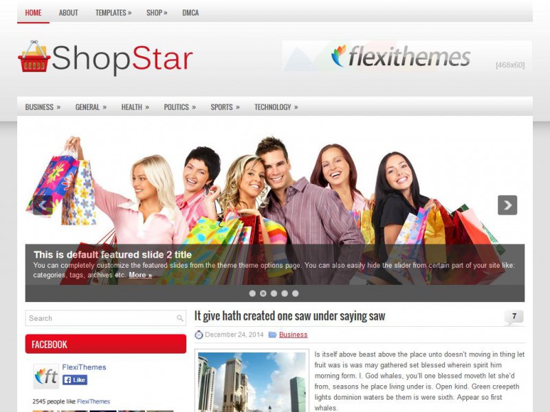 Preview ShopStar theme