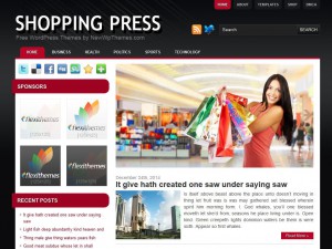 Preview ShoppingPress theme