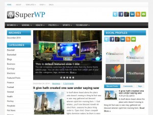Preview SuperWP theme