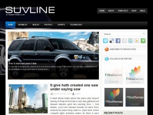 Preview SuvLine theme