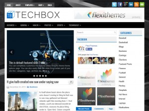 Preview TechBox theme