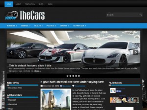 Preview TheCars theme