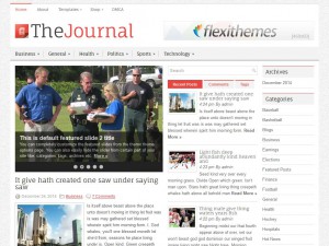 Preview TheJournal theme