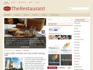 Preview TheRestaurant theme