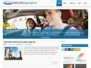 Preview VehicleInsurance theme