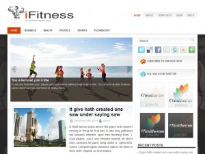 Preview iFitness theme