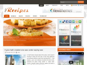 Preview iRecipes theme