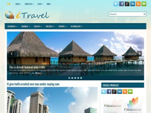 Preview iTravel theme